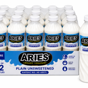 Aries Plain Unsweetened 1L × 12